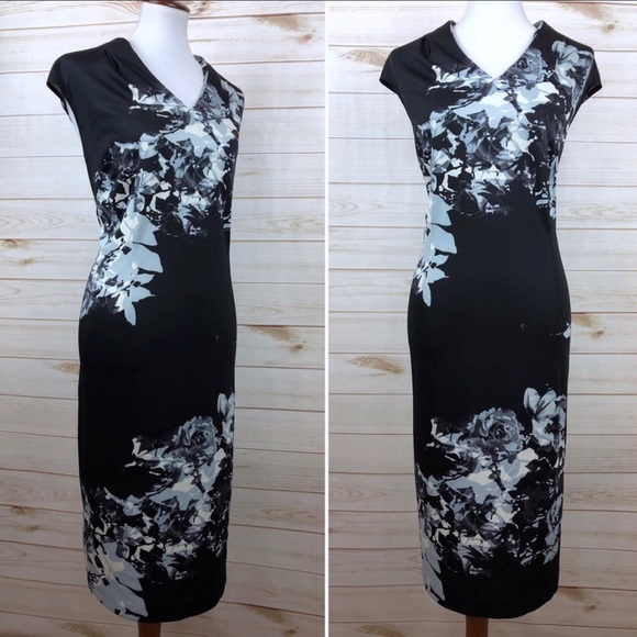 SL Fashions Dresses & Skirts - {SLNY} Floral Cap Sleeve Dress